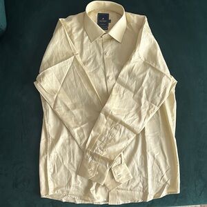 Men's Yellow Dress Shirt
